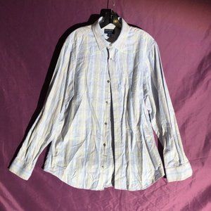 Banana Republic Button Down Shirt Slim Fit Large